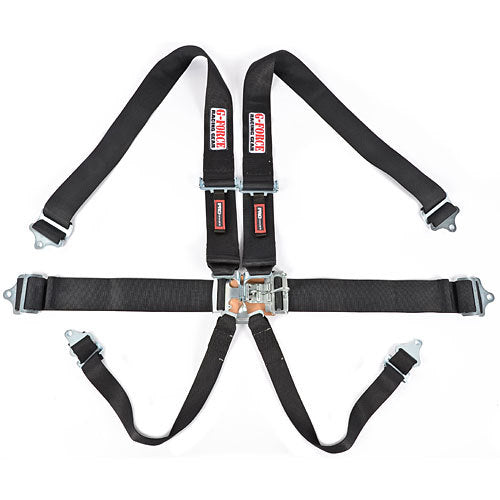 6pt Harness Set L&L Black Indiv Shldr