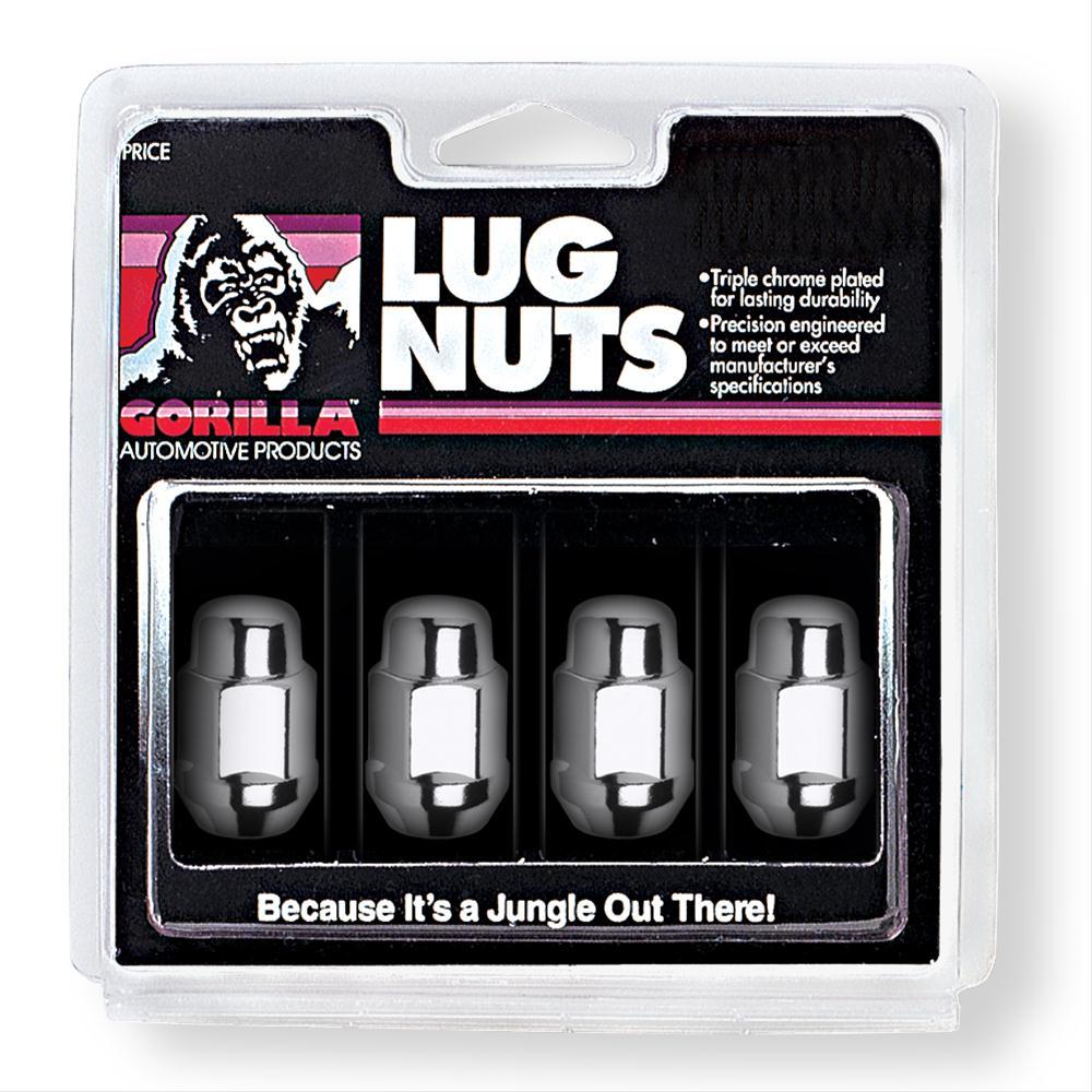 4 Lugnuts Acorn Bulge 7/16