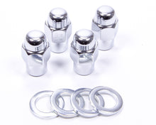 Load image into Gallery viewer, Lug Nuts 1/2in Standard Mag Chrome 4pk