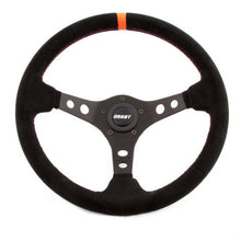 Load image into Gallery viewer, Suede Racing Steering Wheel w/Center Marker