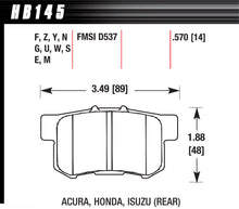 Load image into Gallery viewer, Street Brake Pads Rear Honda HP Plus