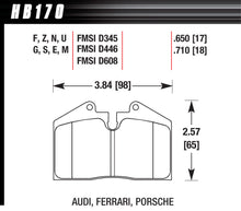 Load image into Gallery viewer, BRAKE PAD MASERATI PORSCHE FERRARI FR &amp; RR