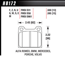 Load image into Gallery viewer, BRAKE PAD 64-00 EUROPEAN FRONT AND REAR