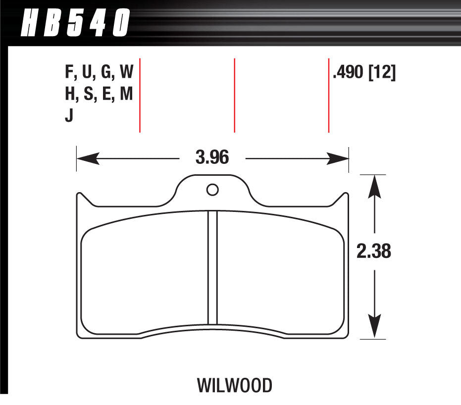 BRAKE PAD DYNALITE FRONT AND REAR DTC-60