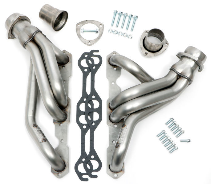 Stainless Steel Header 67-87 GM P/U SBC