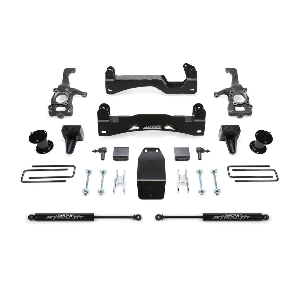 Fabtech 6" BASIC SYS W/STEALTH 2015-20 FORD F150 4WD