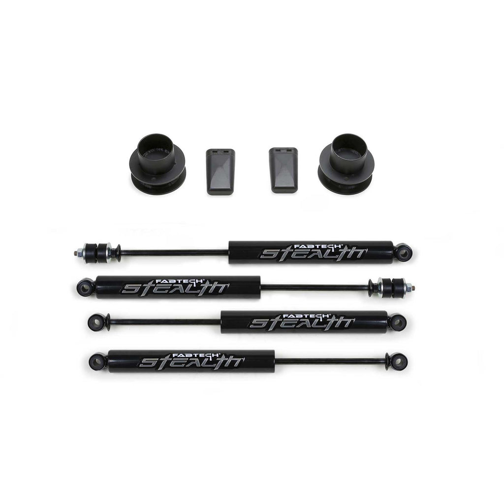 Fabtech 2.5 in. COIL SPCR KIT W/STEALTH 2013-18 RAM 3500 4WD W/FACTORY RADIUS ARMS