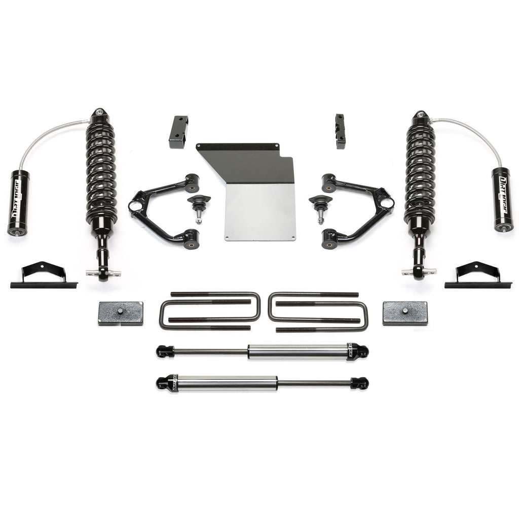 Fabtech 3" BUDGET SYS W/ DL 2.5 & 2. 14-18 GM C/K1500 P/U W/ OE ALM OR STMP STL UCA