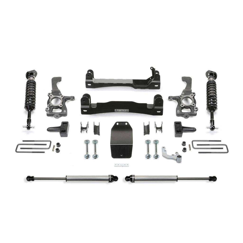 Fabtech 4" PERF SYS W/ DLSS 2.5 C/O & RR DLSS 2015-20 FORD F150 4WD