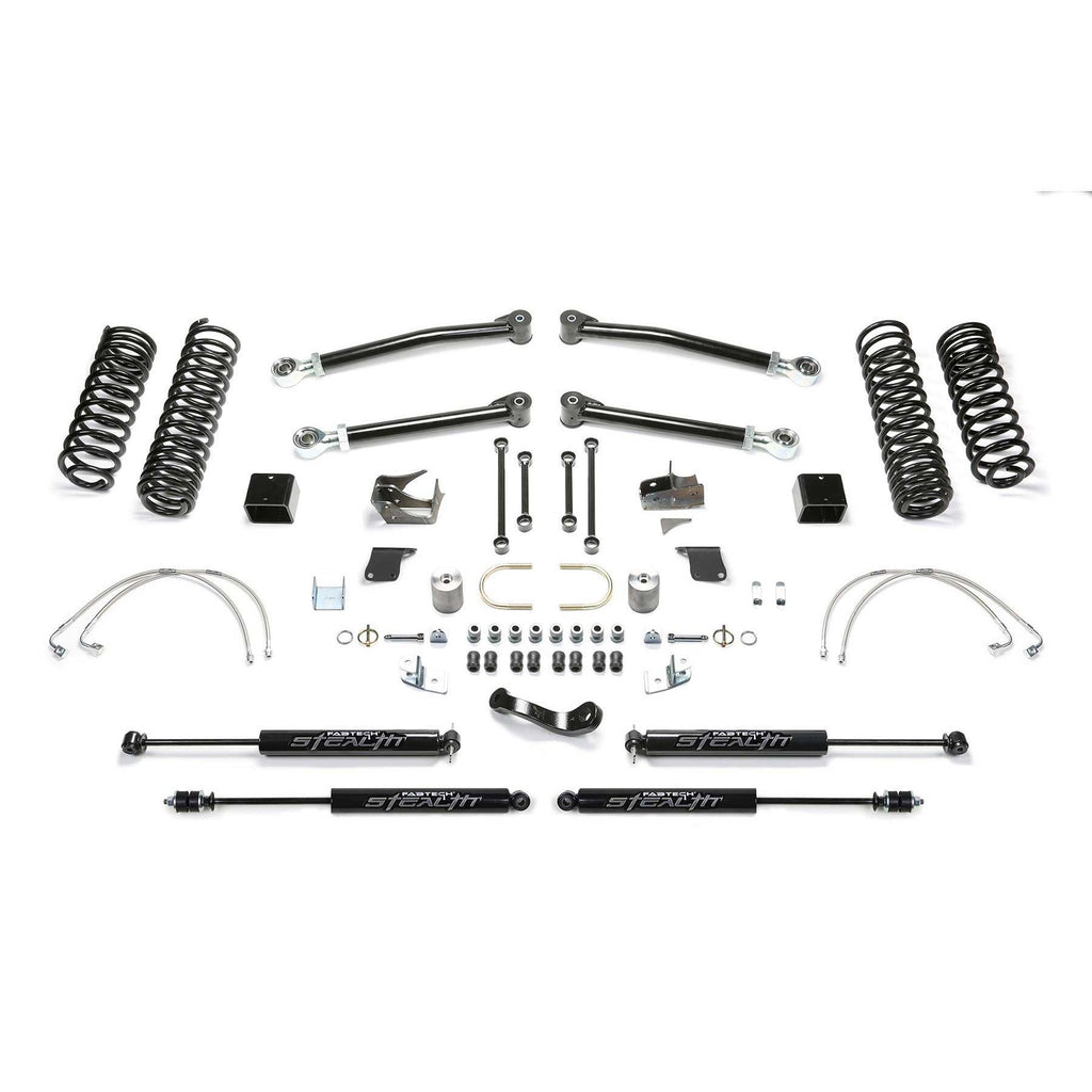 Fabtech 5" TRAIL LT W/ STEALTH 2007-18 JEEP JK 2-DOOR