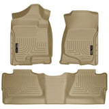 Husky Weatherbeater Front & 2nd Seat Floor Liners (Footwell Coverage) 98203