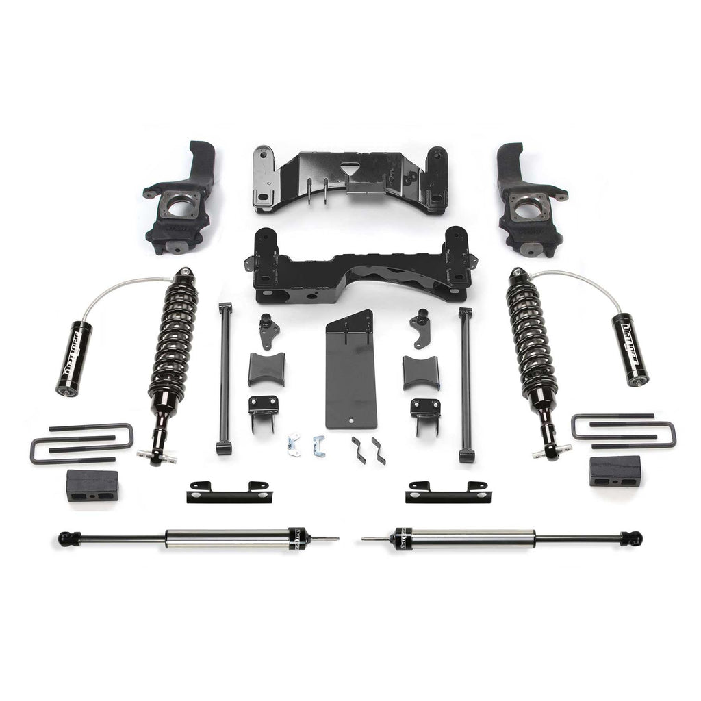 Fabtech 6" PERF SYS W/DLSS 2.5C/O RESI & RR DLSS 07-15 TOYOTA TUNDRA 2/4WD