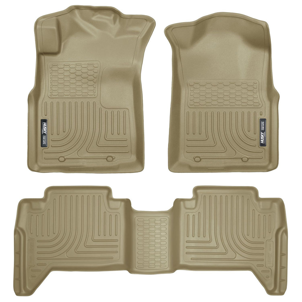 Husky Weatherbeater Front & 2nd Seat Floor Liners (Footwell Coverage) 98953