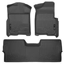 Load image into Gallery viewer, Husky Weatherbeater Front &amp; 2nd Seat Floor Liners (Footwell Coverage) 98331