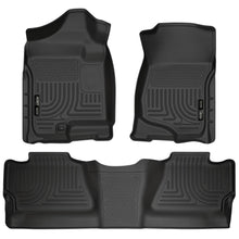 Load image into Gallery viewer, Husky Weatherbeater Front &amp; 2nd Seat Floor Liners (Footwell Coverage) 98201