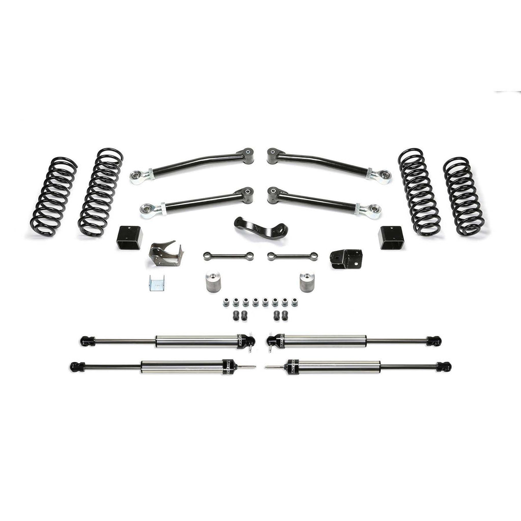 Fabtech 3" TRAIL W/ DLSS SHKS 2007-18 JEEP JK 2-DOOR