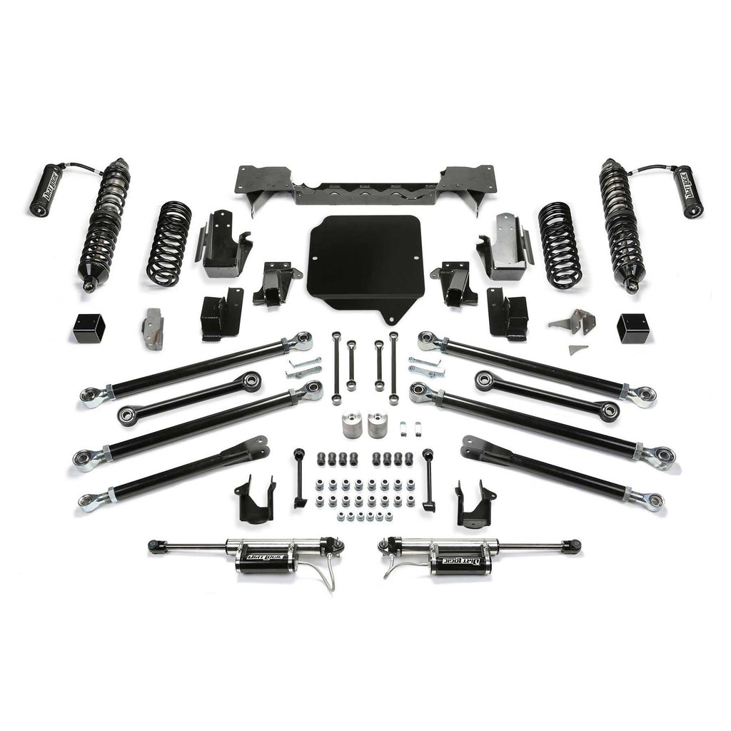 Fabtech 5" CRAWLER C/O W/ DLSS 2.5 C/O RESI AND RR DLSS RESI 2018-20 JEEP JL 4-DOOR