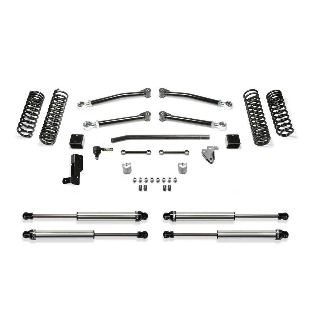 Fabtech 3" TRAIL W/ DLSS SHKS 2018-22 JEEP JL 4WD 4-DOOR