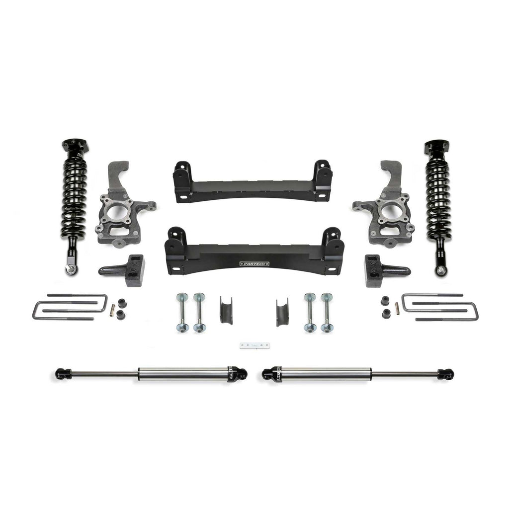 Fabtech 4" PERF SYS W/ 2.5 & 2.25 2015-20 FORD F150 2WD