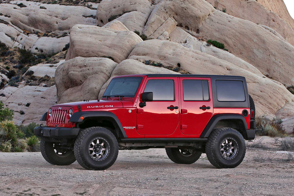 Fabtech 3" TRAIL II W/ STEALTH 2007-18 JEEP JK 4-DOOR